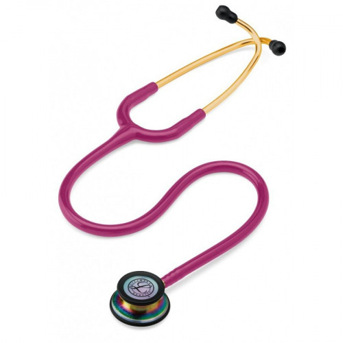 Classic III Rainbow Edition, stetoskop pre internú medicínu, malinový